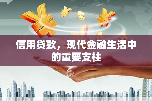 江海信用贷款，现代金融生活中的重要支柱
