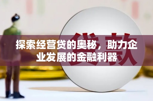 保康探索经营贷的奥秘，助力企业发展的金融利器