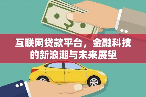 淮上互联网贷款平台，金融科技的新浪潮与未来展望