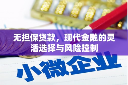 宾阳无担保贷款，现代金融的灵活选择与风险控制