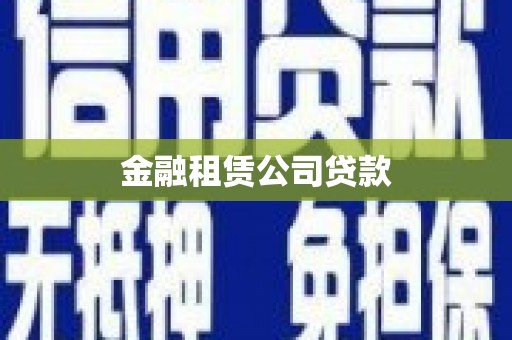 兴隆金融租赁公司贷款