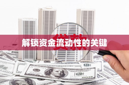 盘县解锁资金流动性的关键